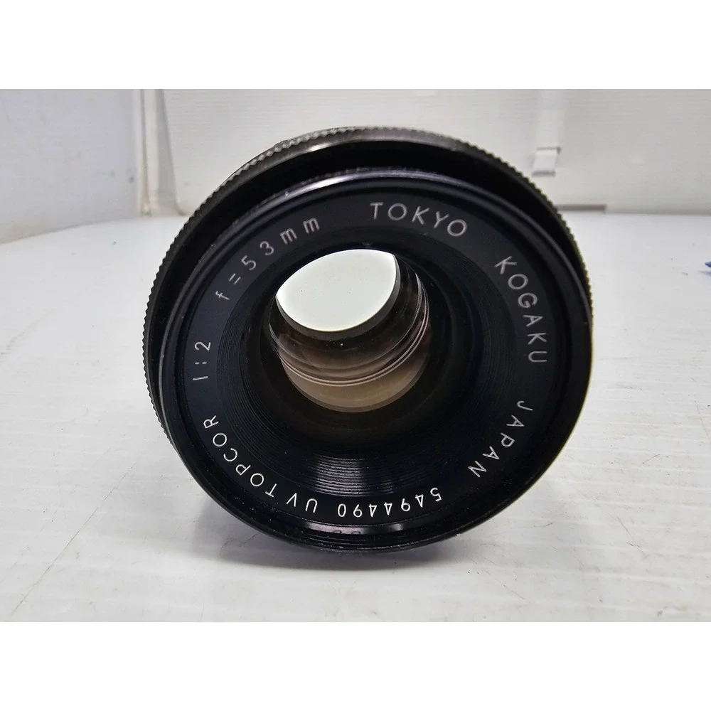 Tokyo Kogaku UV Topcor‎ 53mm 1:2 F2 Manual Focus Full Frame Standard Lens Topcon
